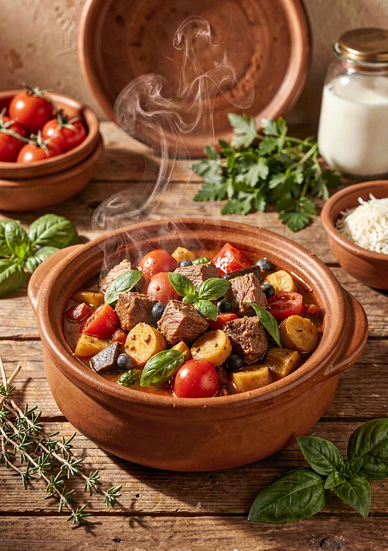 Proceso de cocción lenta y nutrición